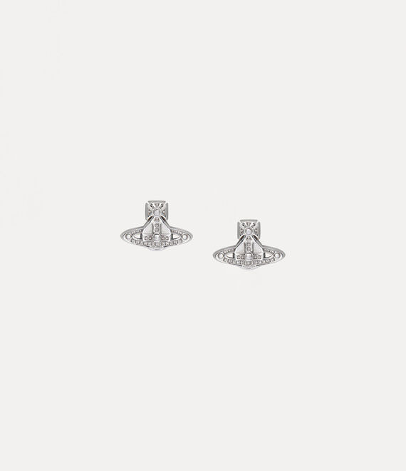 Vivienne Westwood Oslo silver earrings in PLATINUM